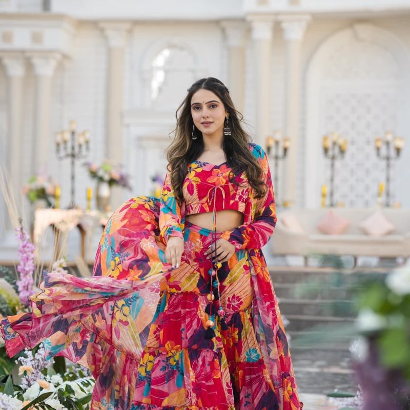 READYMADE SHRUG SHARARA SUIT