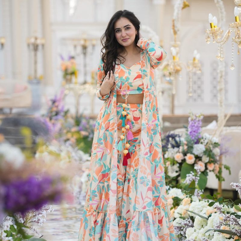 READYMADE SHRUG SHARARA SUIT