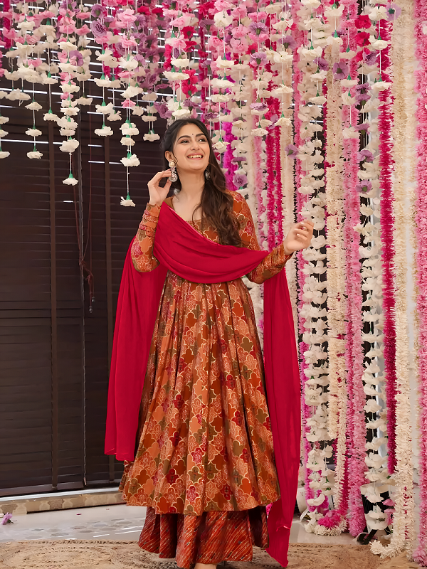 KURTI-BOTTOM & DUPATTA