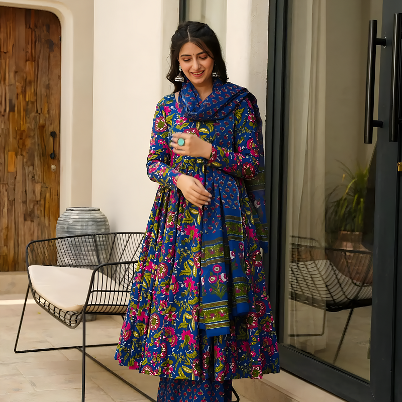 KURTI-BOTTOM & DUPATTA