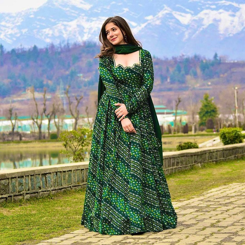READYMADE - GOWN & DUPATTA