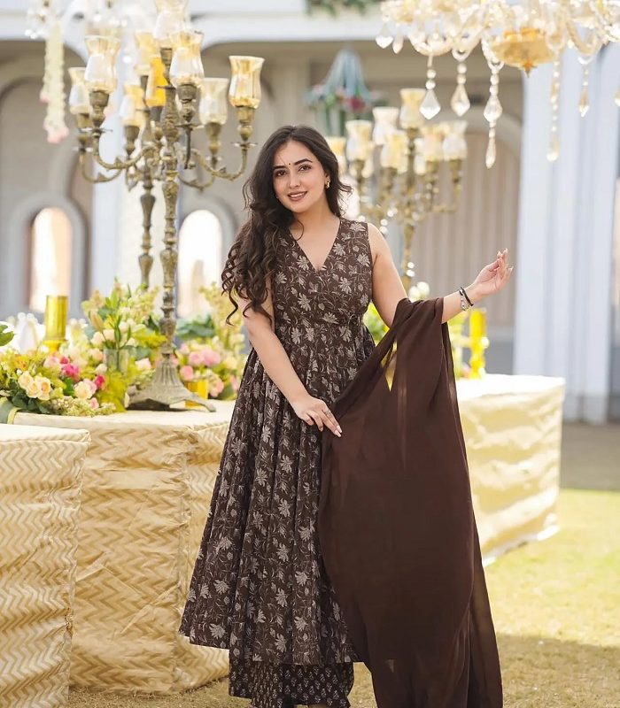 Kurti Bottom With Dupatta