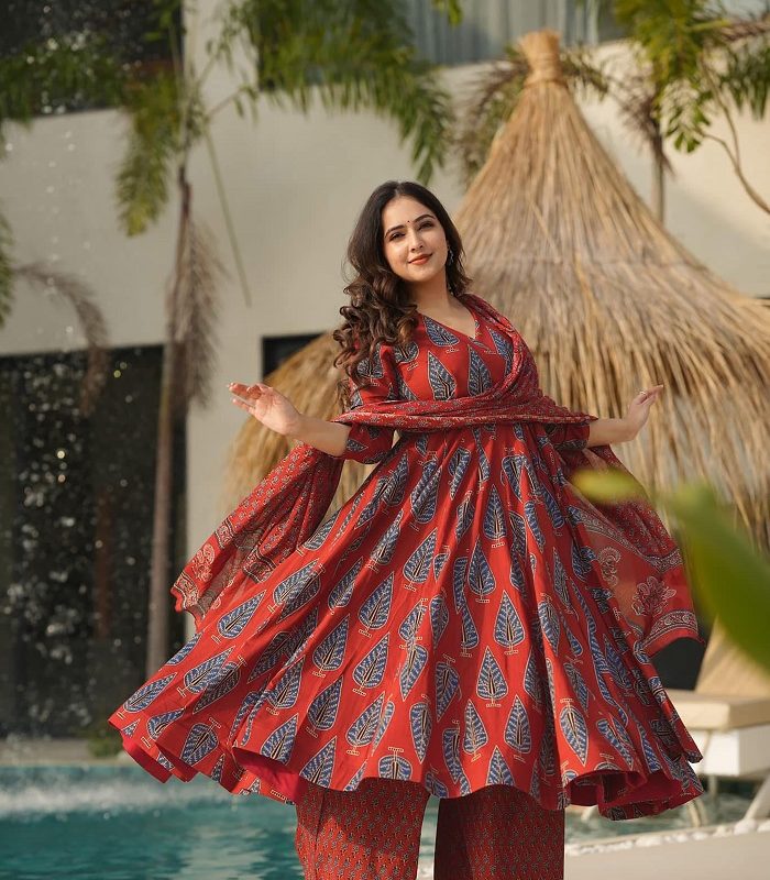 Kurti Bottom With Dupatta