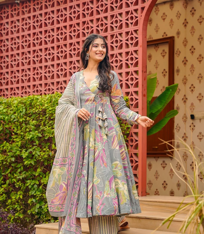 Designer Kurti Bottom With Dupatta COLLECTION