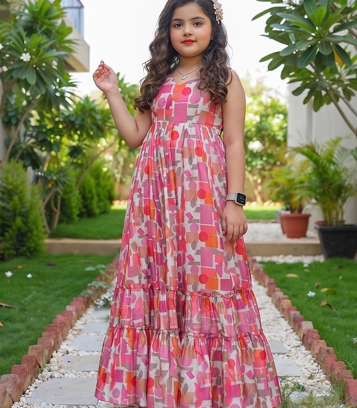 Fully flared Ethnicwear gown