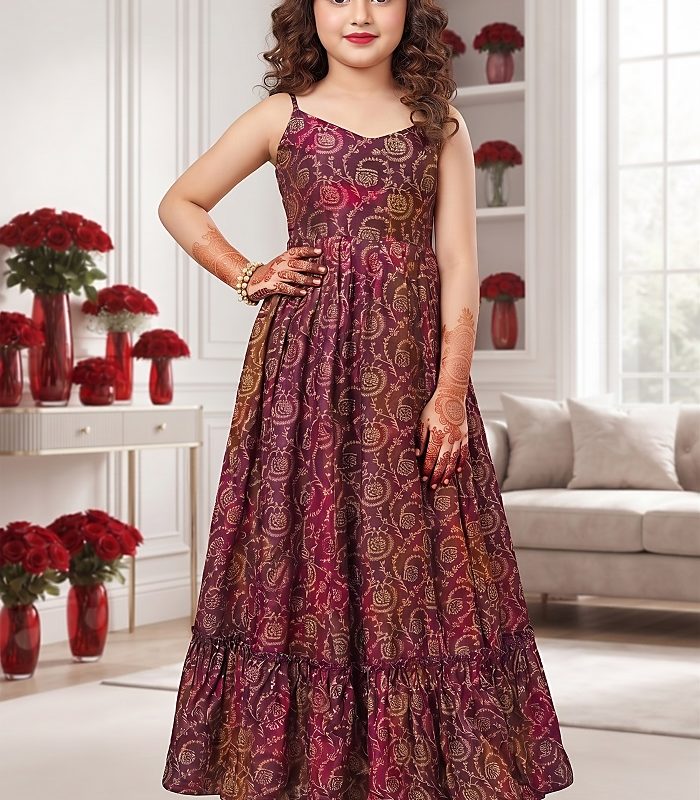 Fully flared Ethnicwear gown