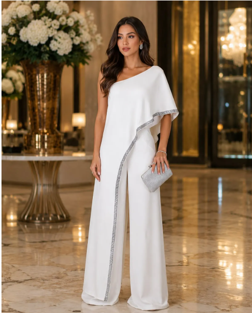 Glamorous Off White Dress