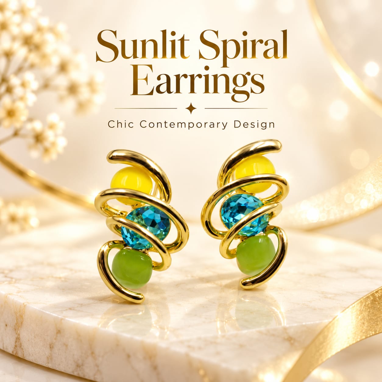 Chic Spiral Earring